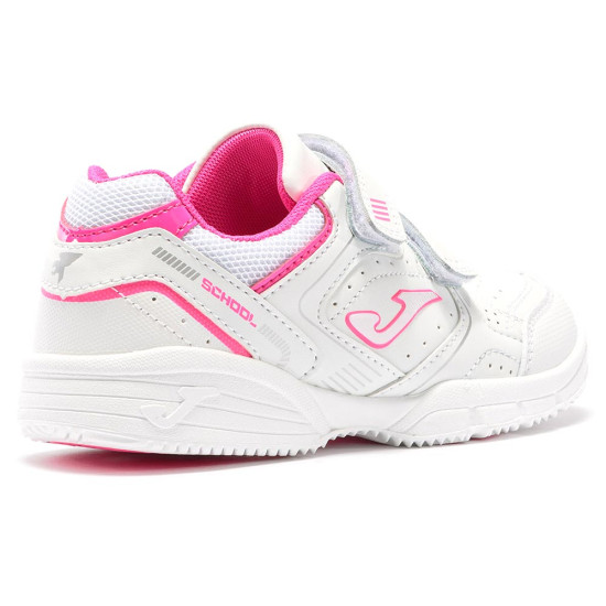 Joma School JR 2110 White Fuchsia